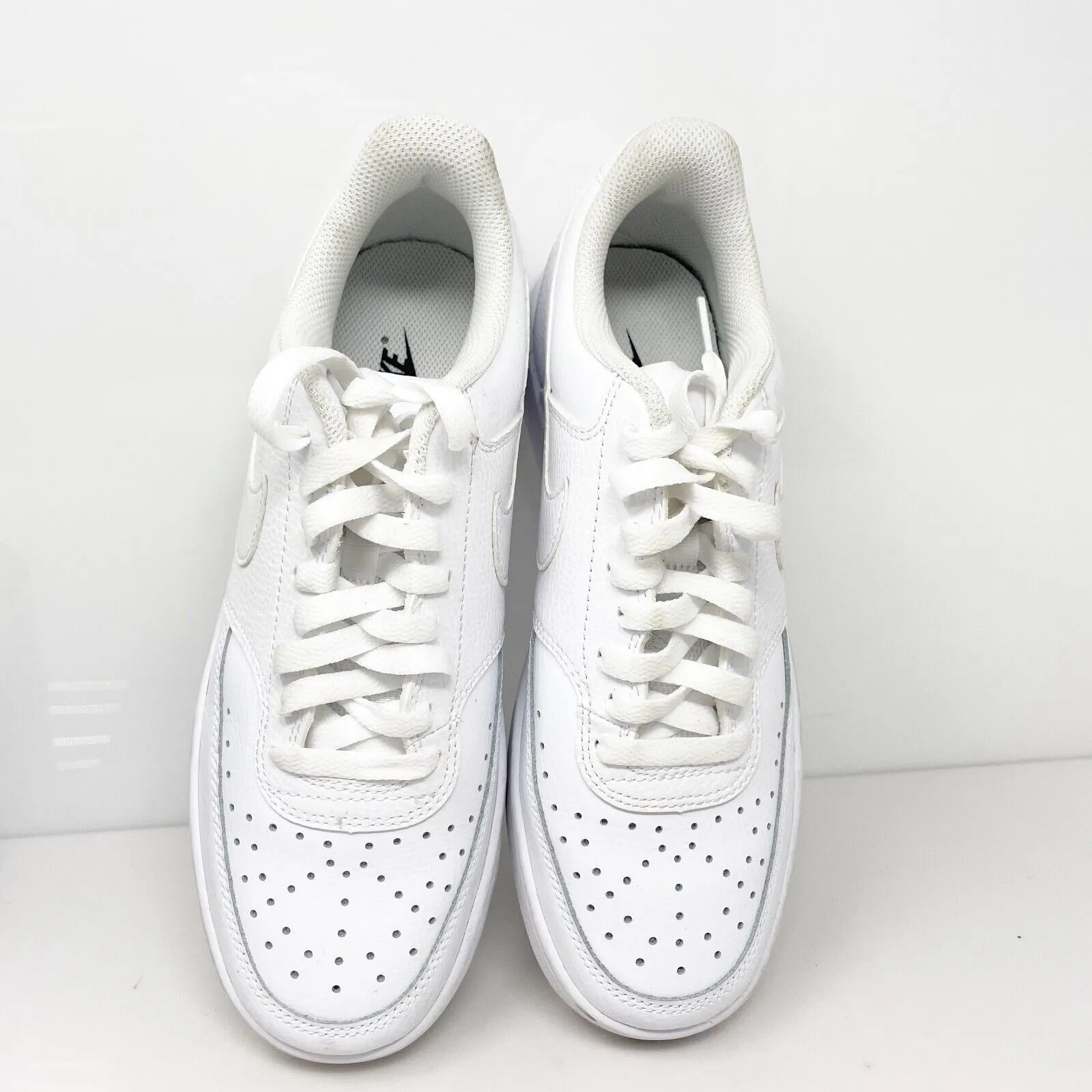 Nike Womens Court Vision Low CD5434-100 White Casual Shoes Sneakers Size 8.5