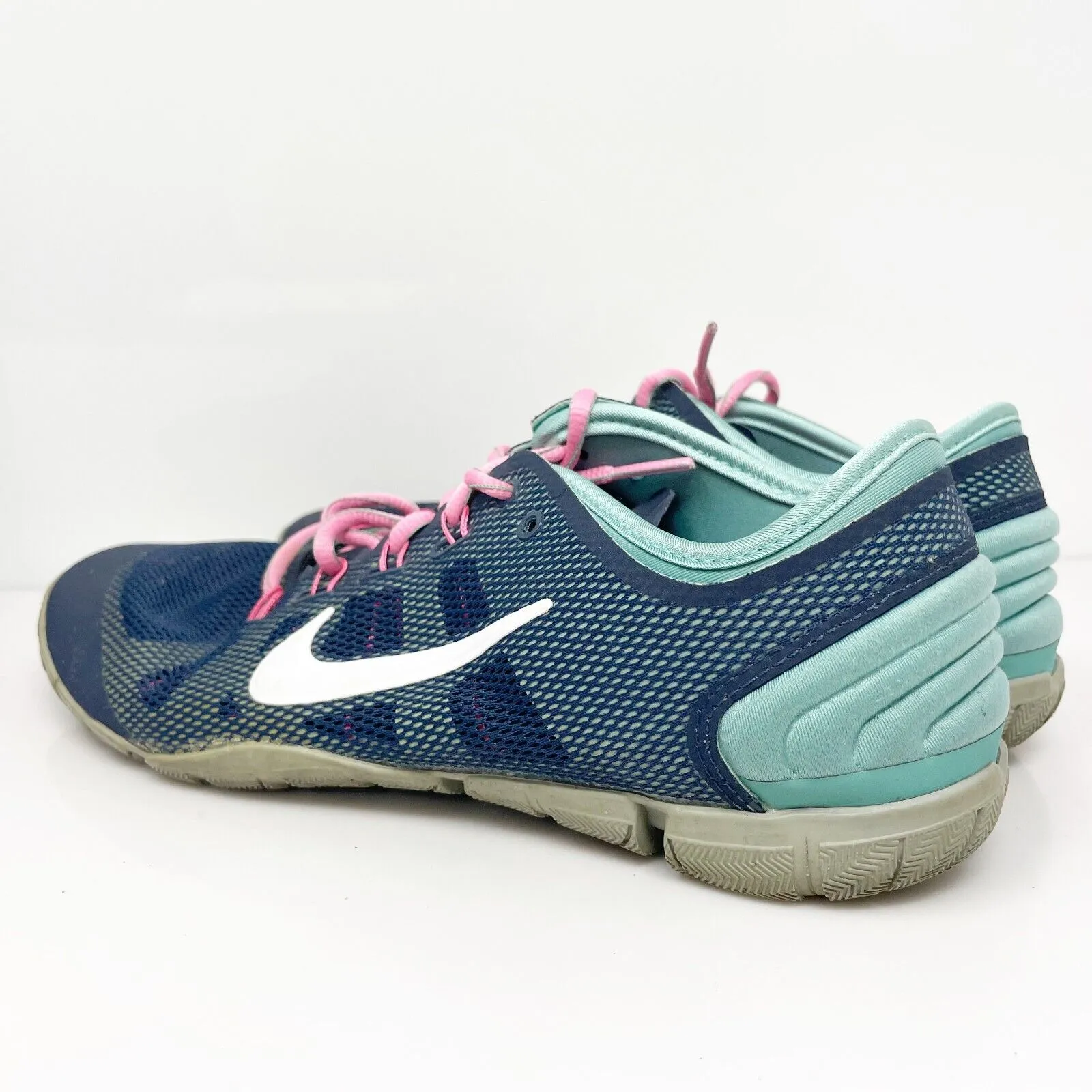 Nike Womens Free Run Bionic 599269-403 Blue Running Shoes Sneakers Size 9.5