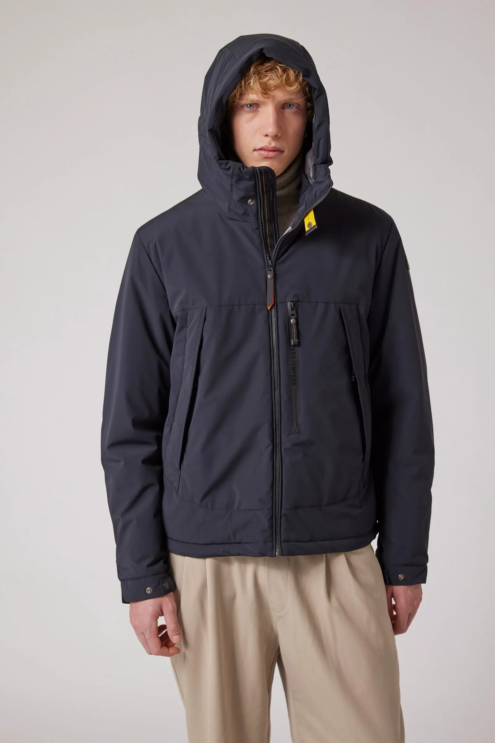 Nivek Padded Hooded Jacket Black