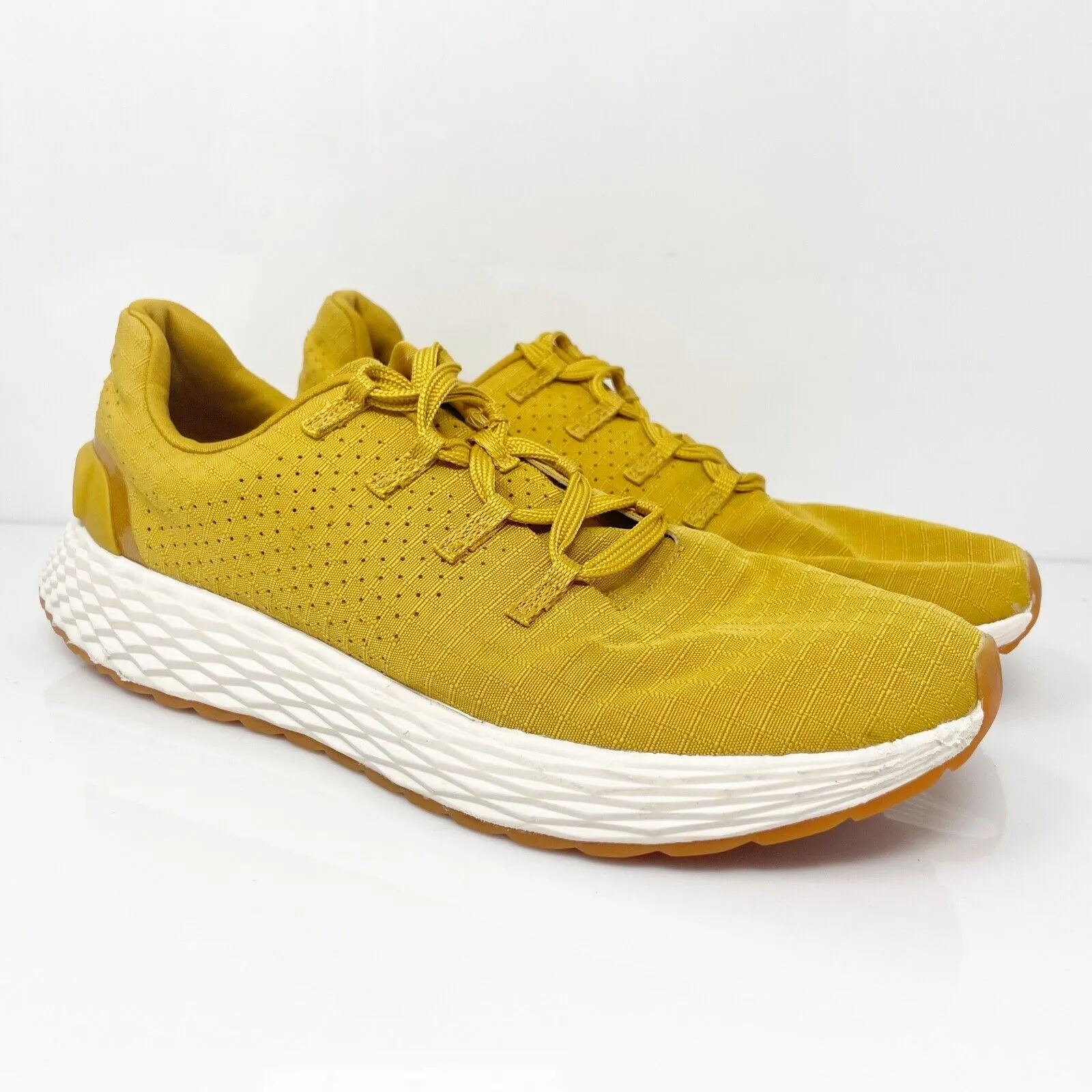 Nobull Unisex Ripstop Runner Yellow Running Shoes Sneakers Size M 6.5 W 8