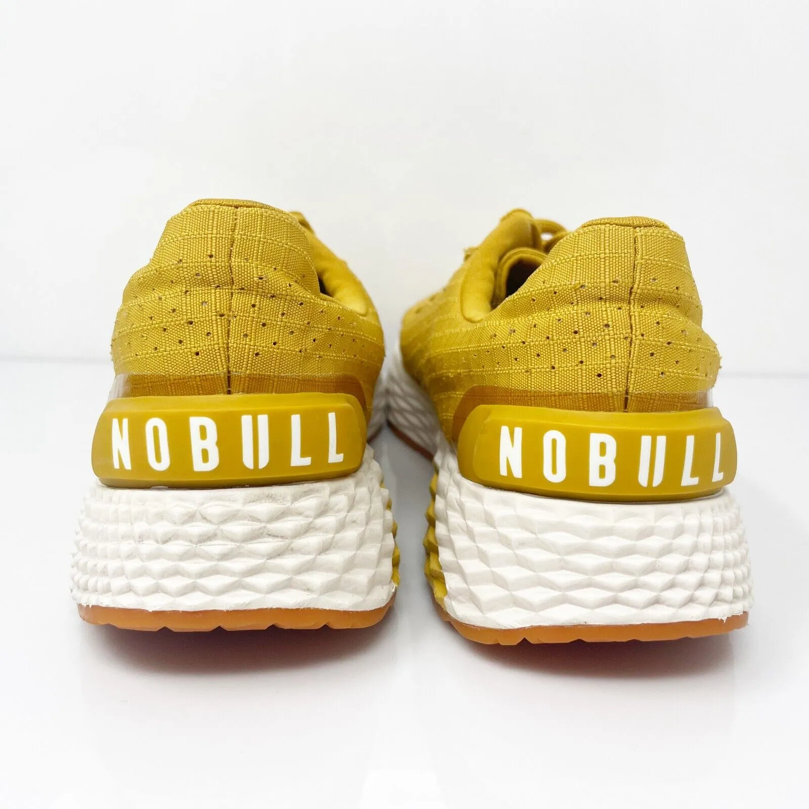 Nobull Unisex Ripstop Runner Yellow Running Shoes Sneakers Size M 6.5 W 8