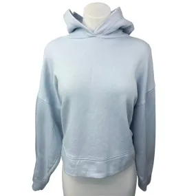 Old Navy Women's Blue Fleece Lined Long Sleeve Hoodie Hooded Sweatshirt Size XL