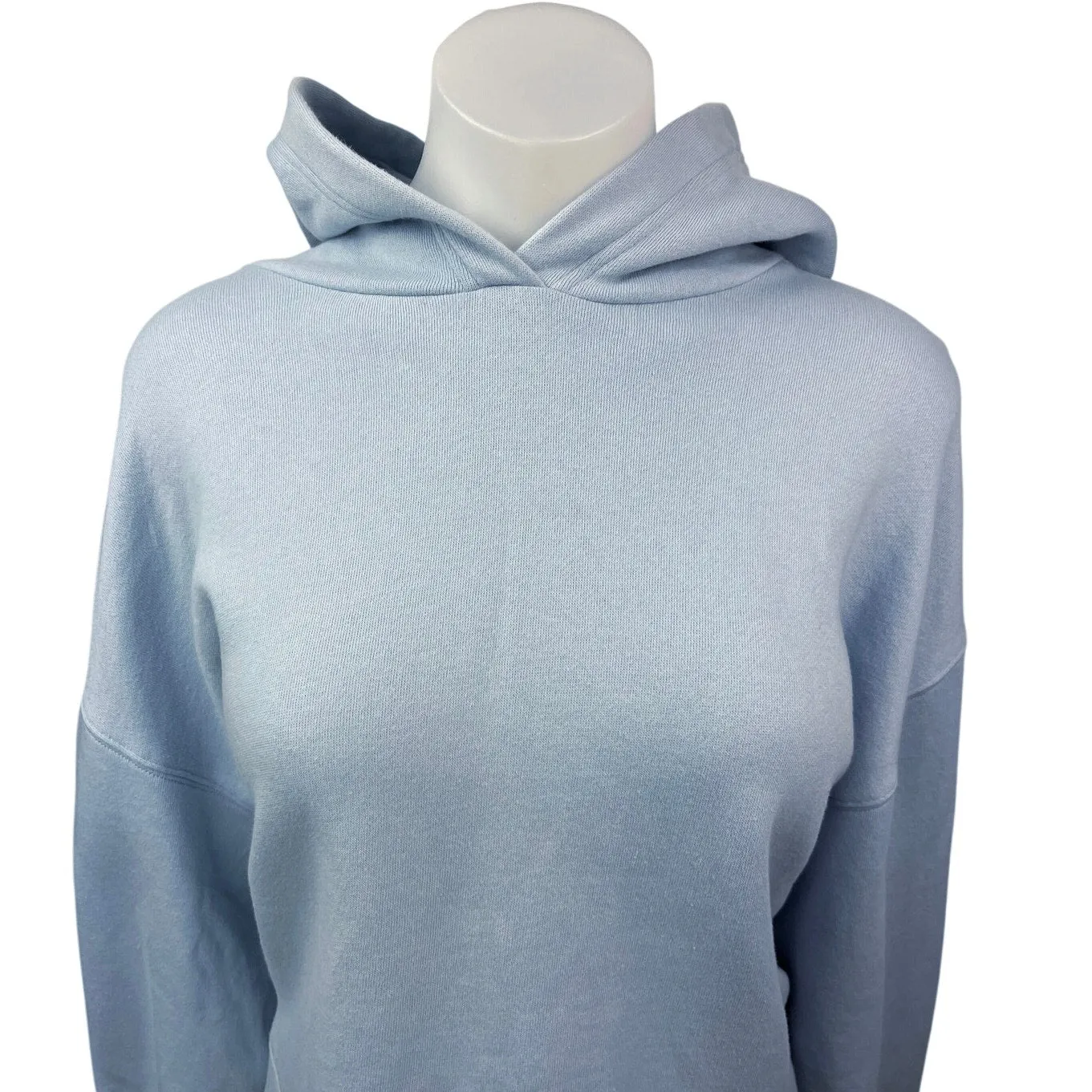 Old Navy Women's Blue Fleece Lined Long Sleeve Hoodie Hooded Sweatshirt Size XL