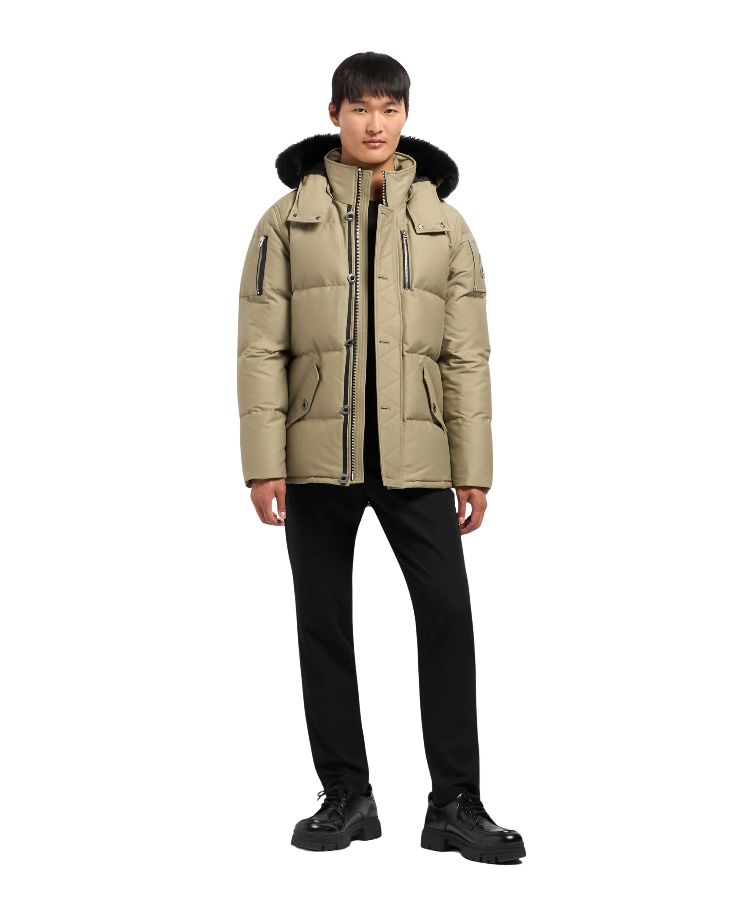 Original 3Q Shearling Jacket Sage/Black