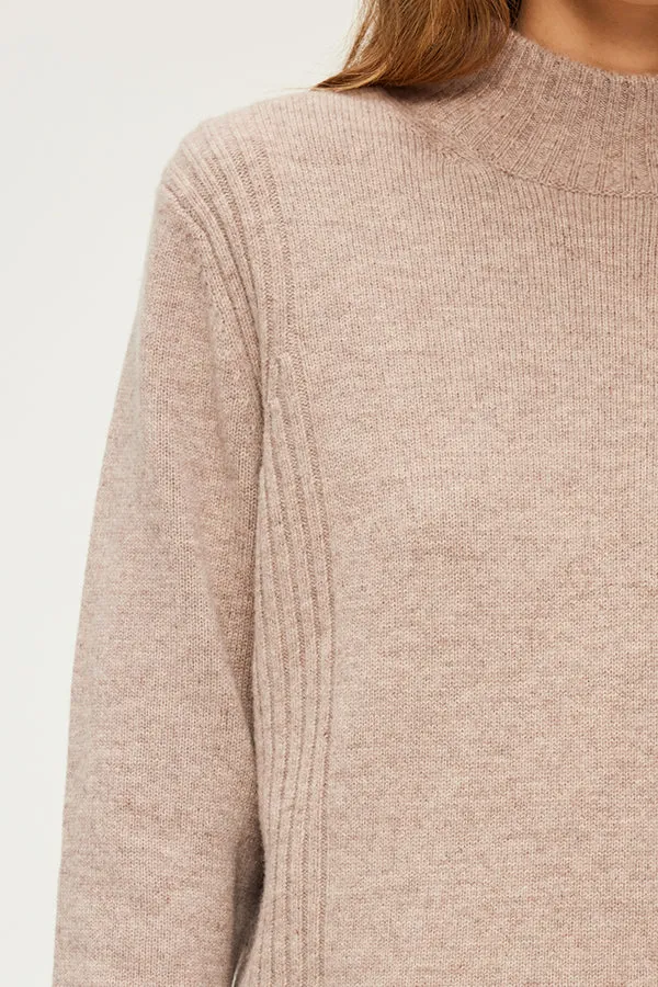 PabloJOVIE WOOL STAND UP COLLAR SWEATER