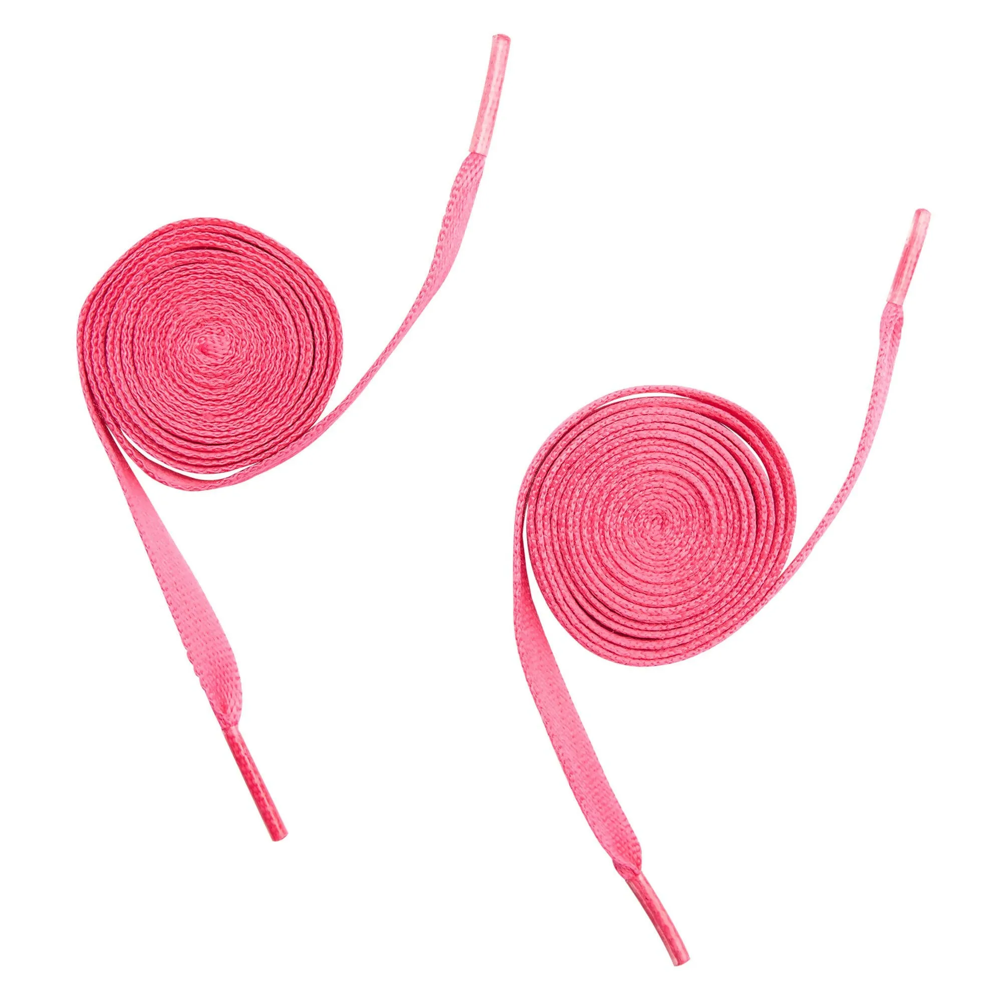 Pack of 7 Flat Laces (Peach,UNC Blue, Punch Pink, N.orange, White,Soft Pink,Black) 150cm