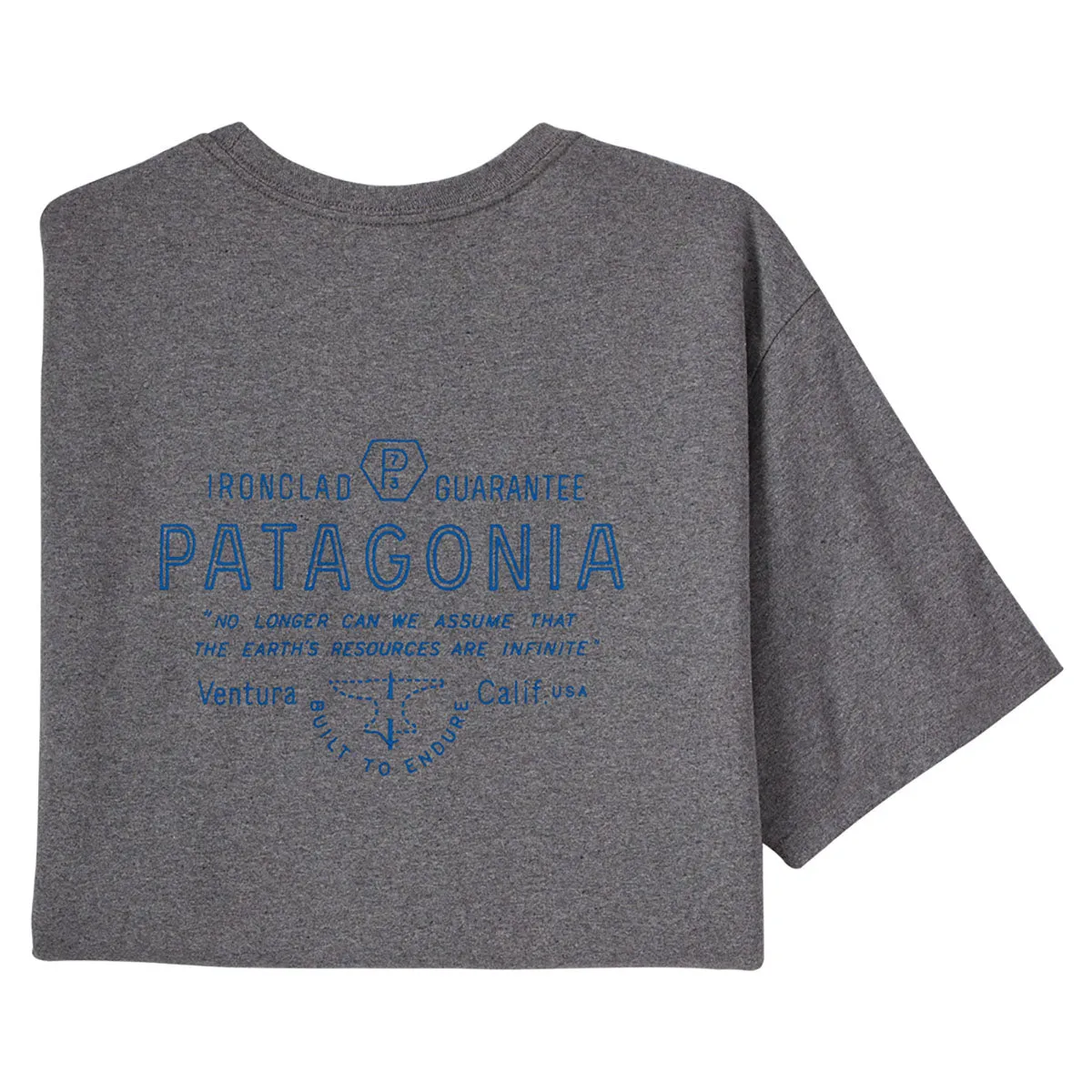 Patagonia Men's Forge Mark Responsibili-Tee - Gravel Heather