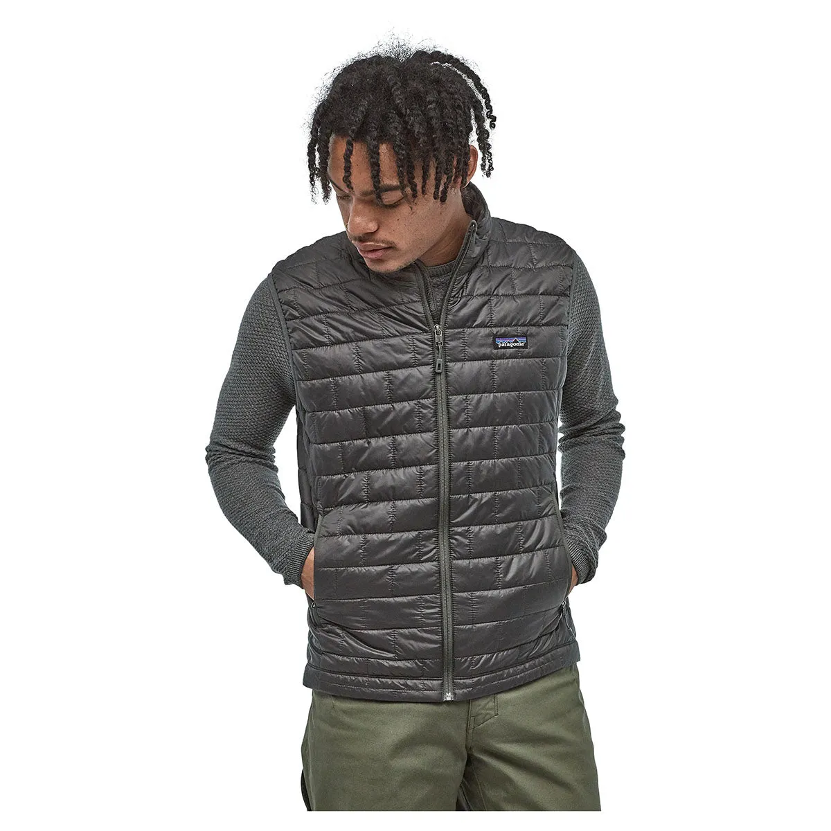 Patagonia Men's Nano Puff Vest - Forge Grey