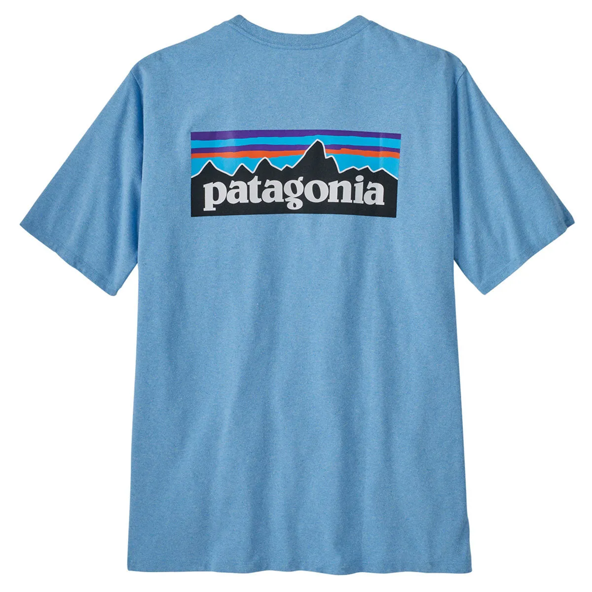 Patagonia Men's P-6 Logo Responsibili-Tee - Lago Blue