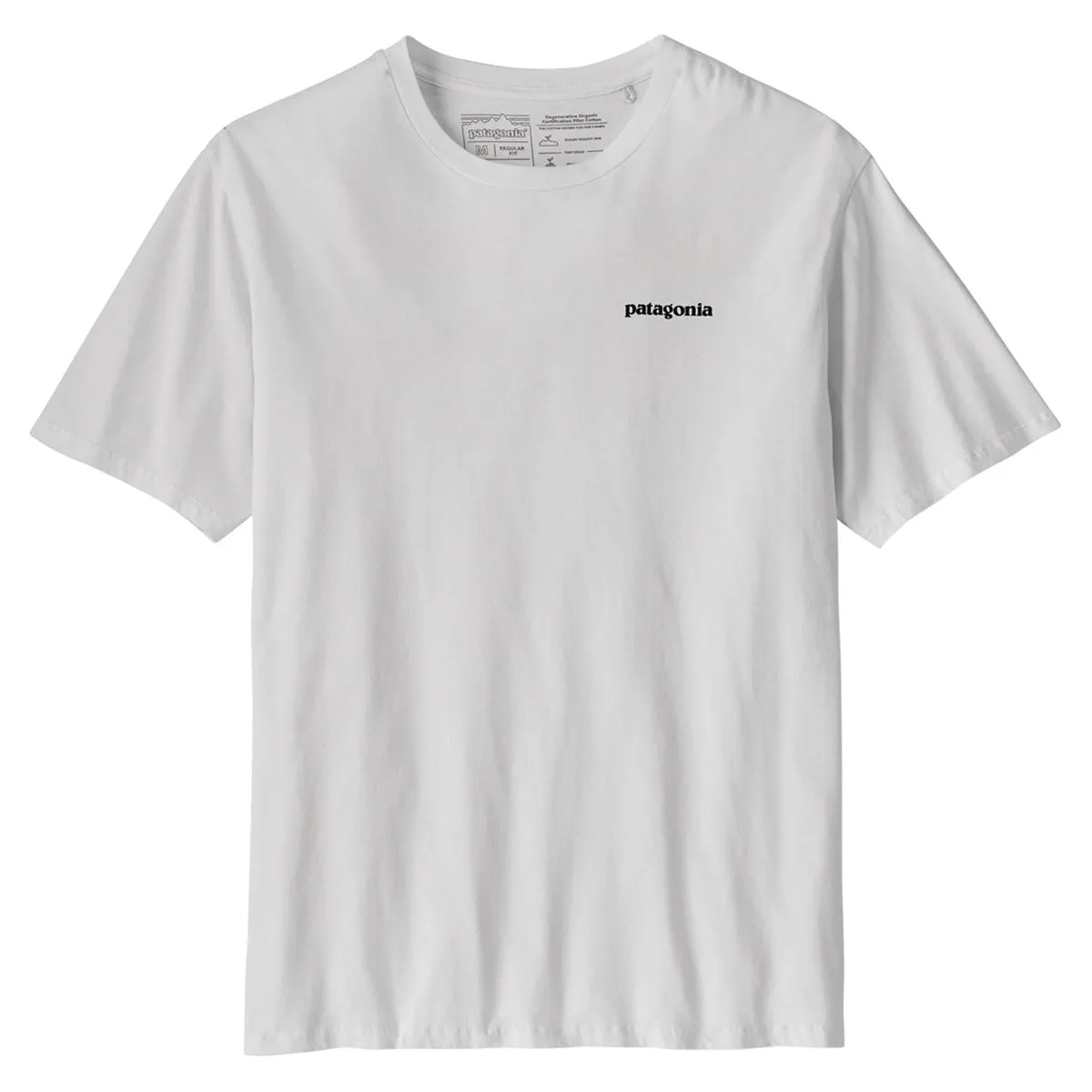 Patagonia Men's P-6 Mission Organic Cotton Tee - White