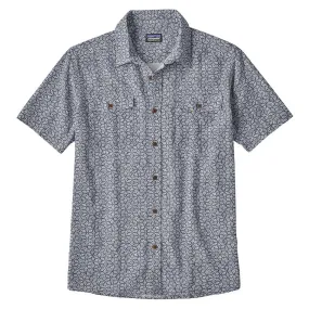 Patagonia Men's Steersman Shirt - Batik Hex Micro/Dolomite Blue