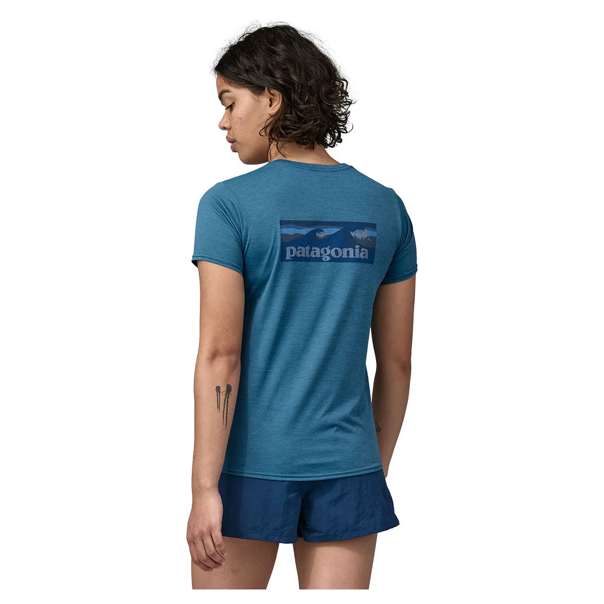 Patagonia Women's Capilene Cool Daily Graphic Shirt - Waters BLWX