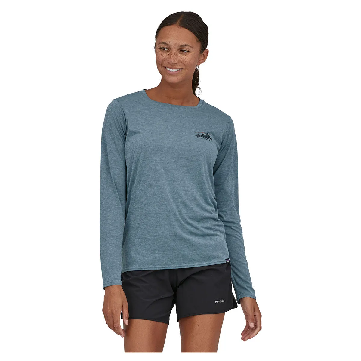 Patagonia Women's Long-Sleeved Capilene Cool Daily Graphic Shirt - SLPX