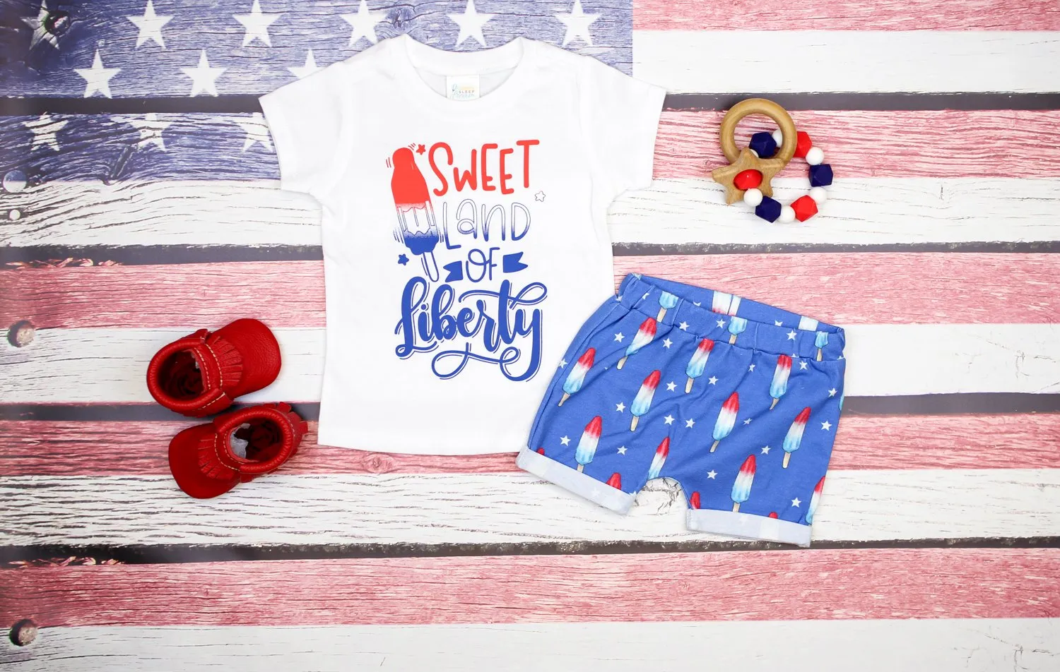 Patriotic Popsicle Shorts