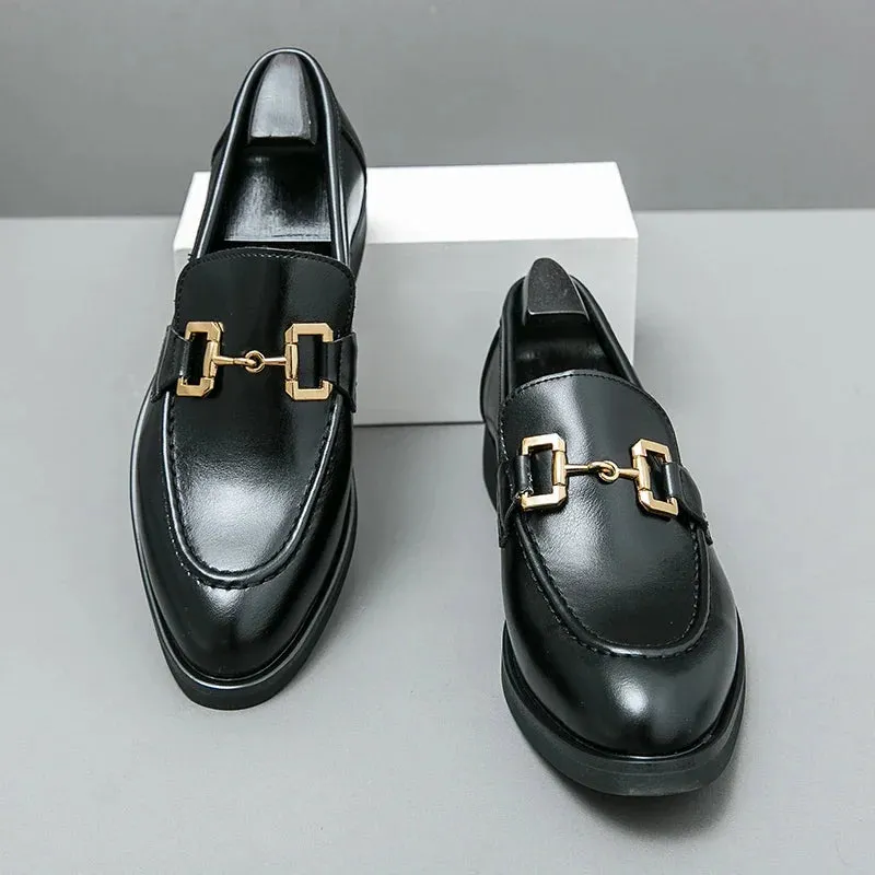 Paul Gauguin Genuine Leather Loafers