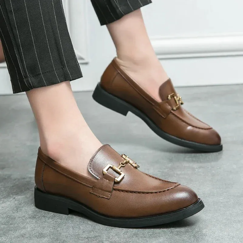 Paul Gauguin Genuine Leather Loafers