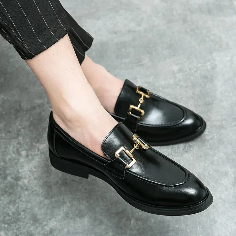 Paul Gauguin Genuine Leather Loafers