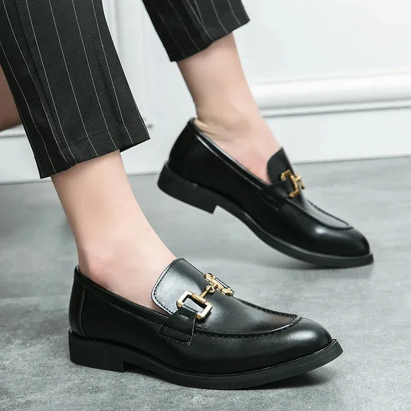 Paul Gauguin Genuine Leather Loafers