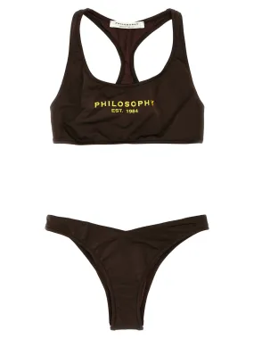 Philosophy    Philosophy Logo Print Bikini