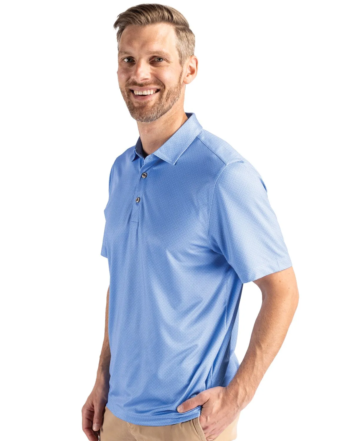 Pike Eco Geo Print Polo