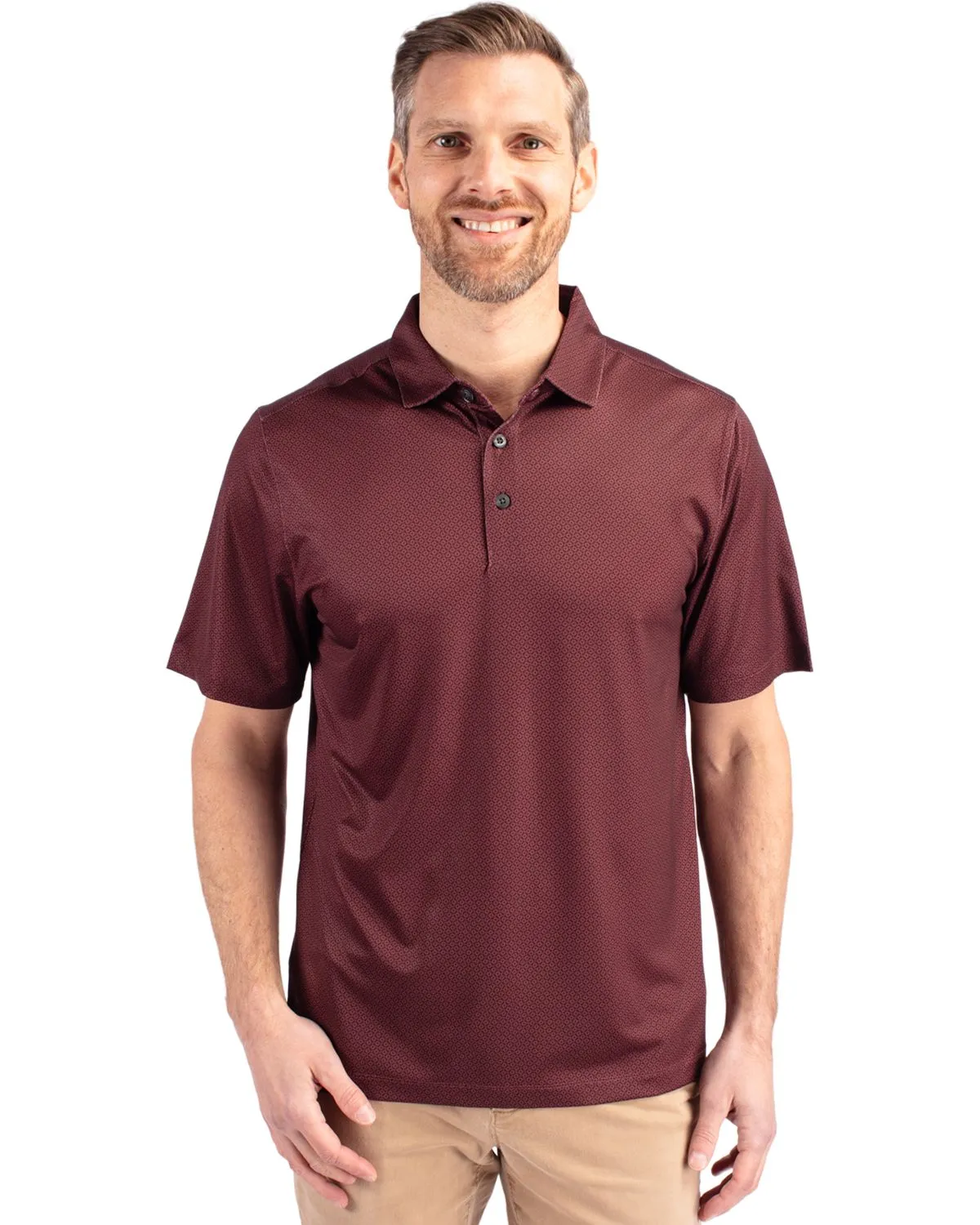 Pike Eco Geo Print Polo