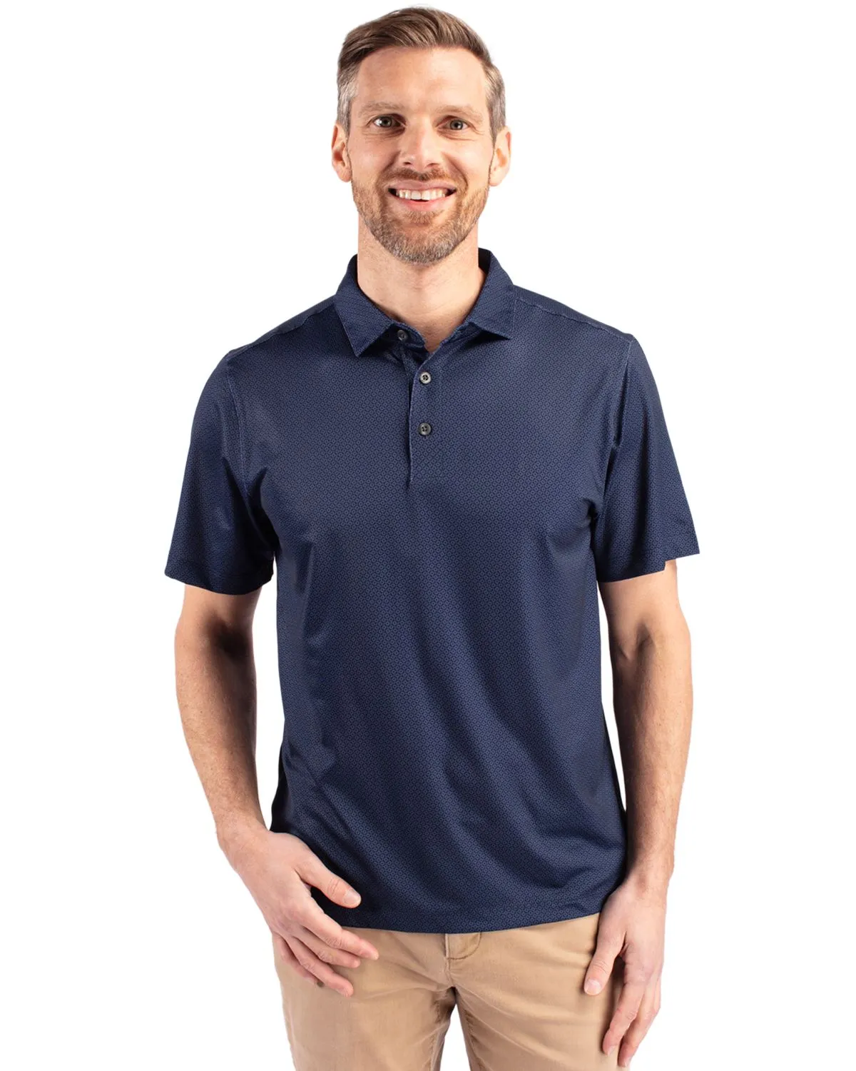 Pike Eco Geo Print Polo