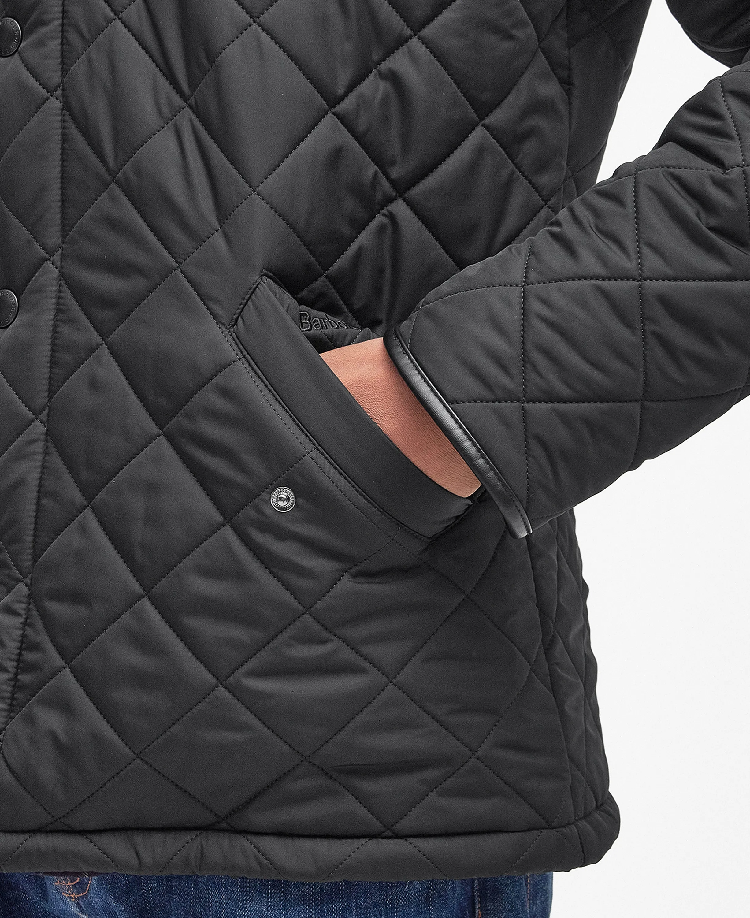 Powell Quilt Jacket Black