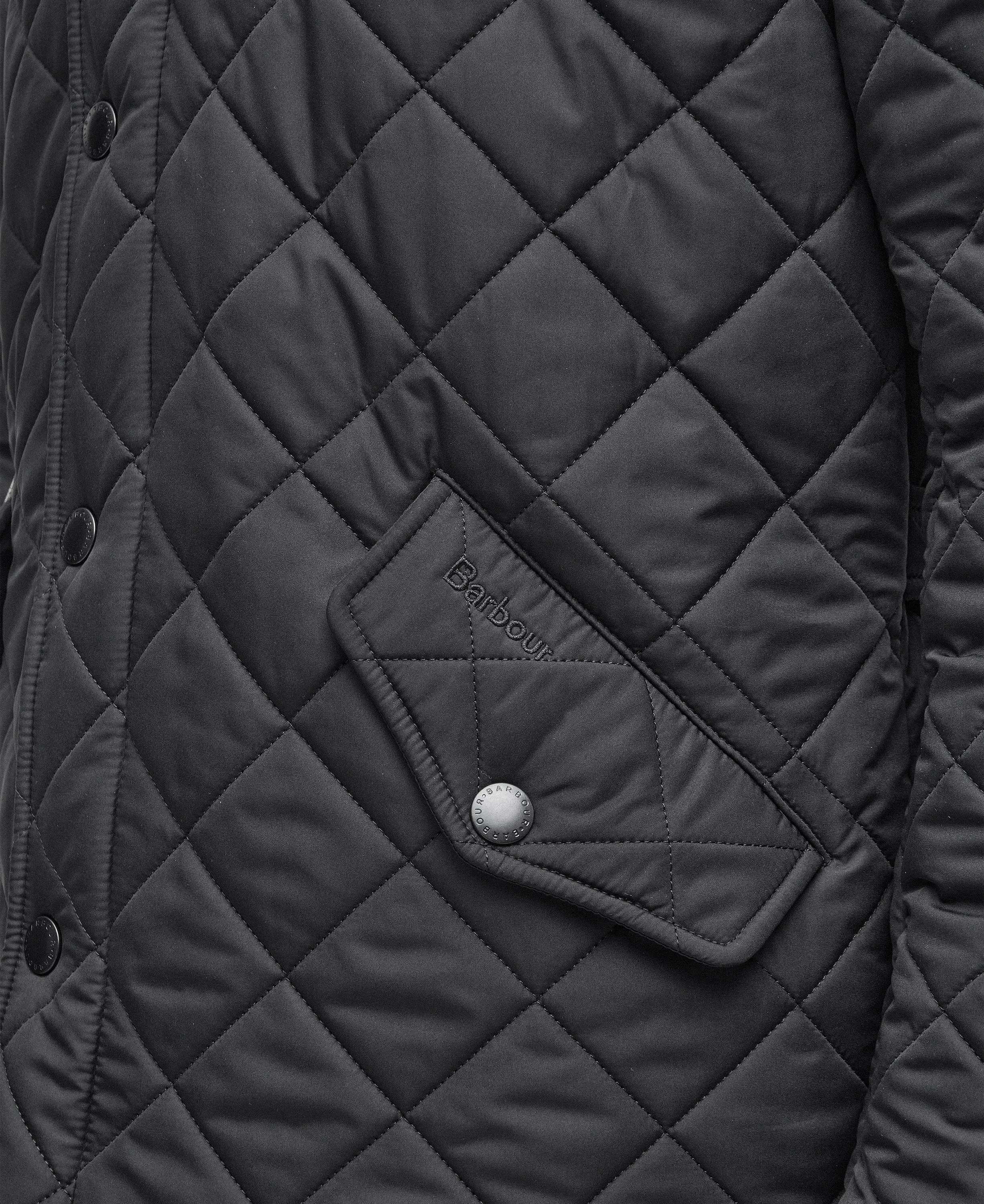 Powell Quilt Jacket Black