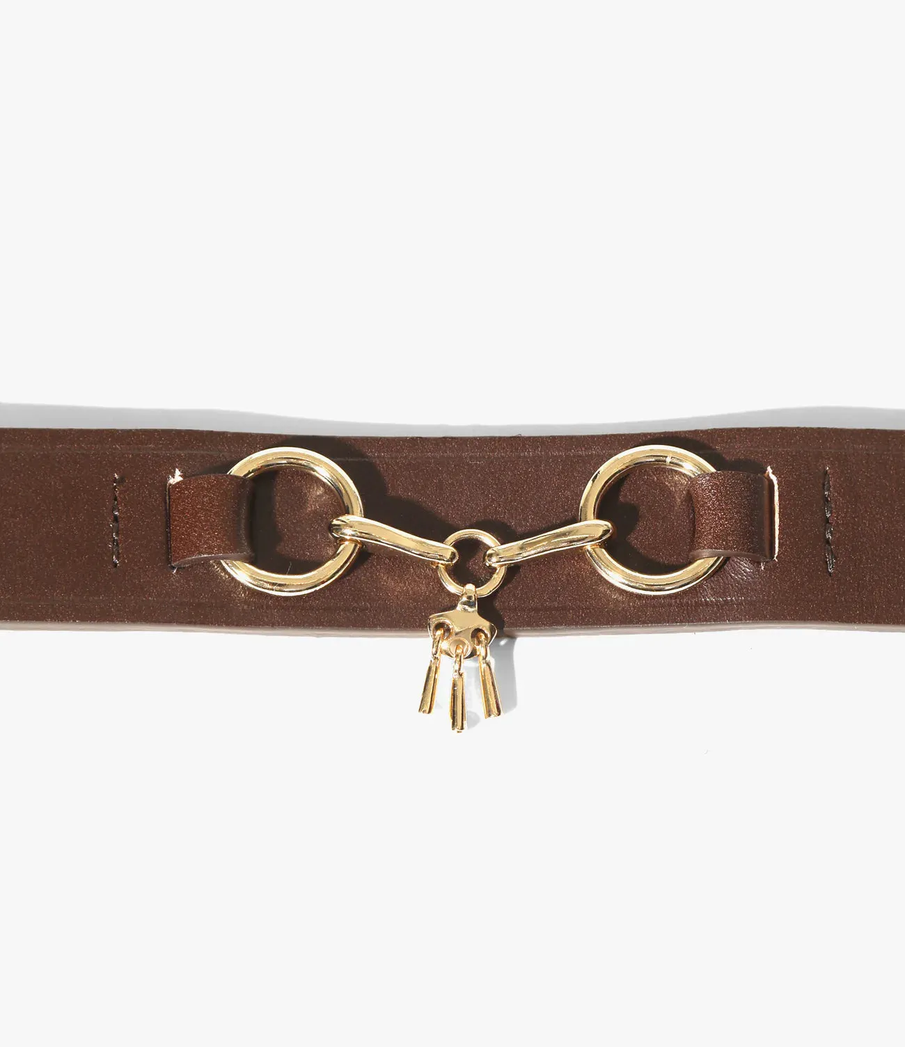 Quick Release Belt - Tassel Bit - Brown