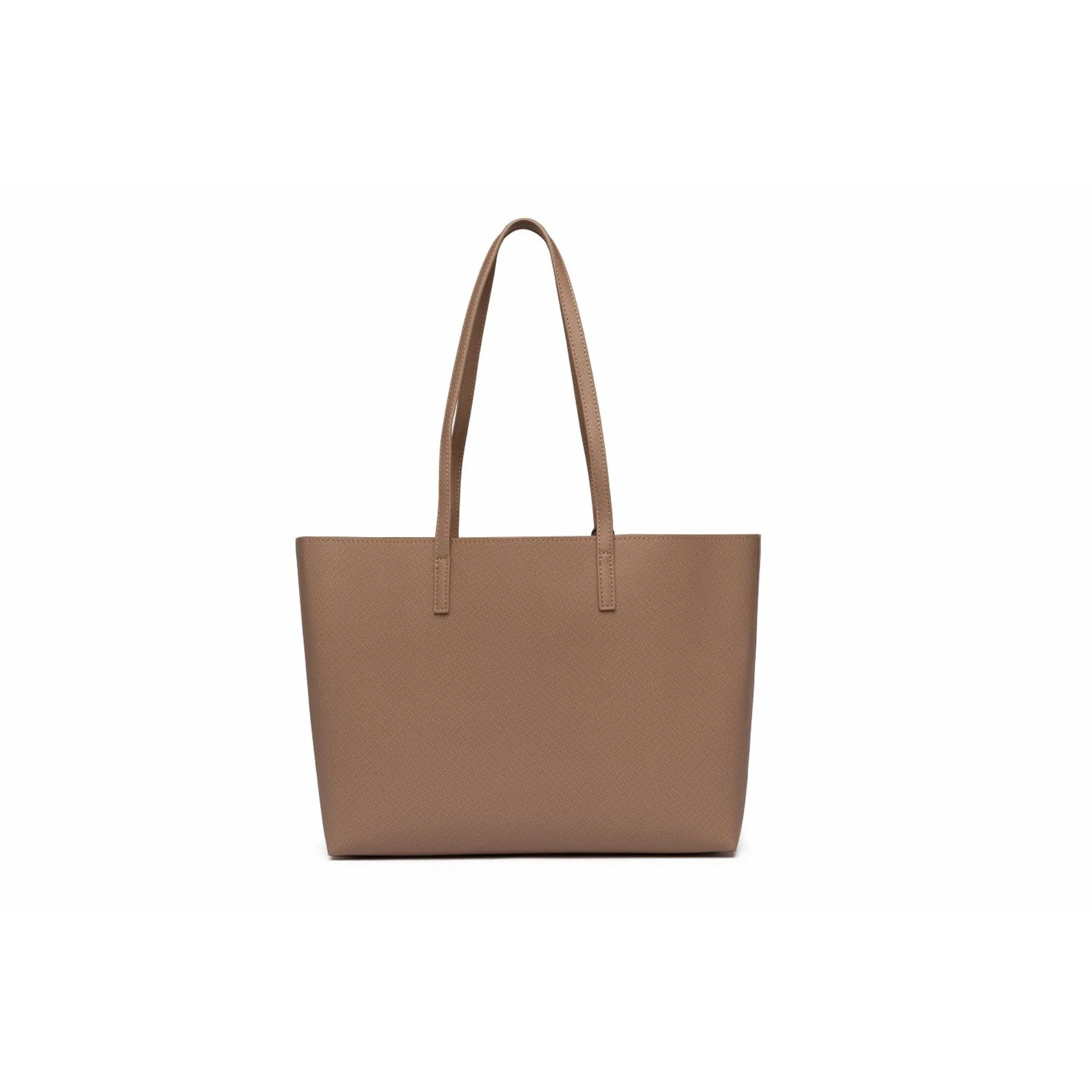 Replay Women's Dirty Pale Beige Leather Tote Bag