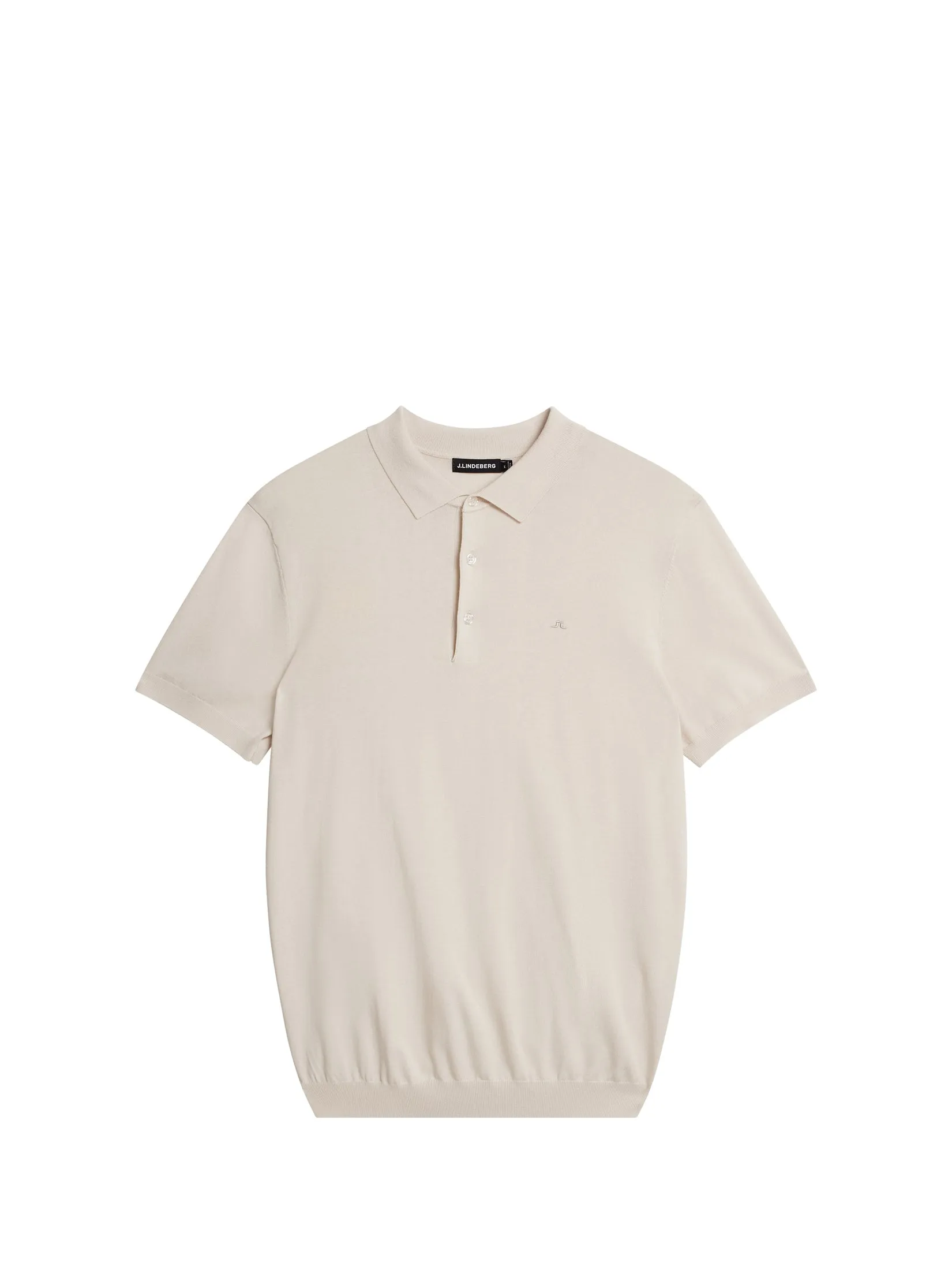 Ridge Rayon Silk Polo / Moonbeam