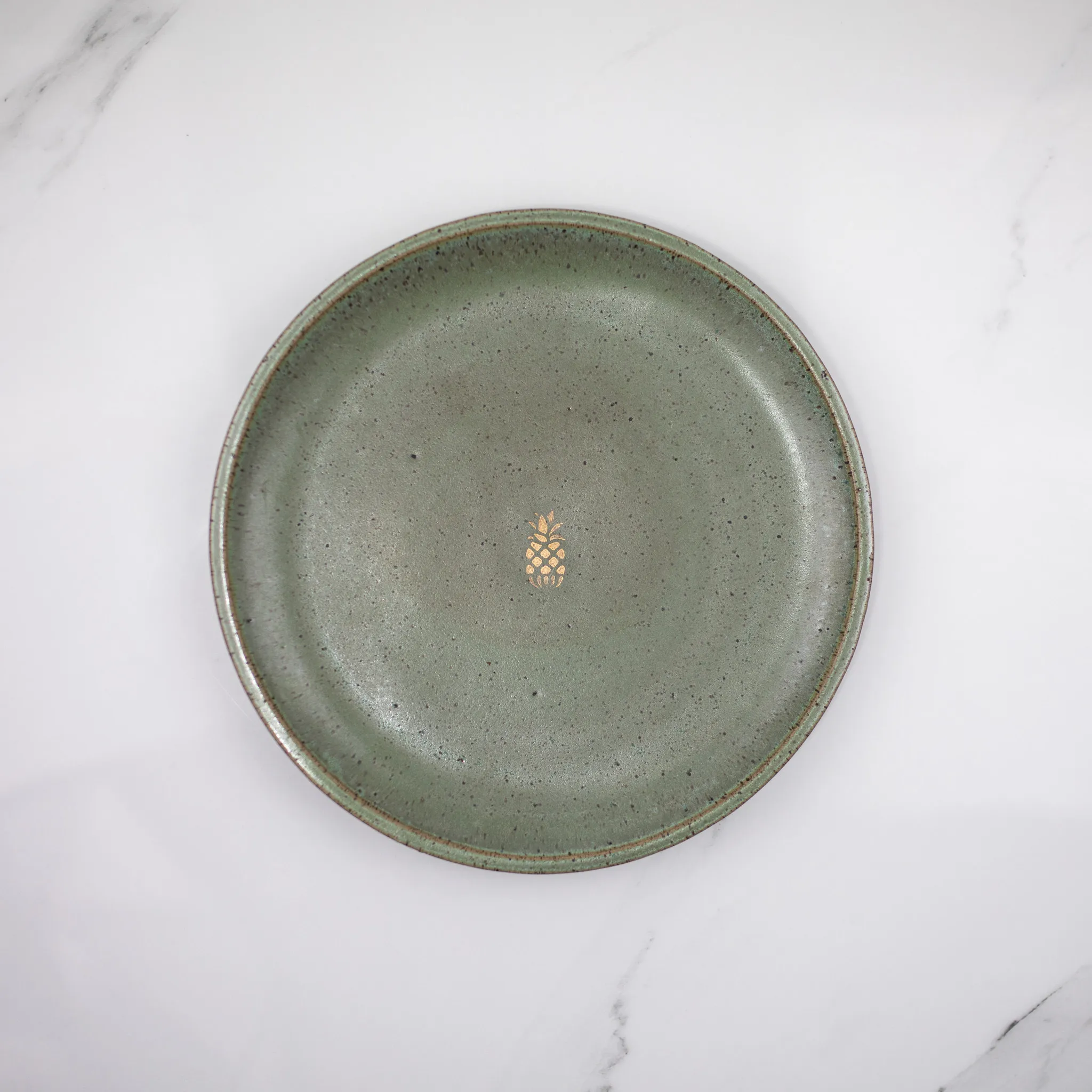 Salad Plate in Tea Green