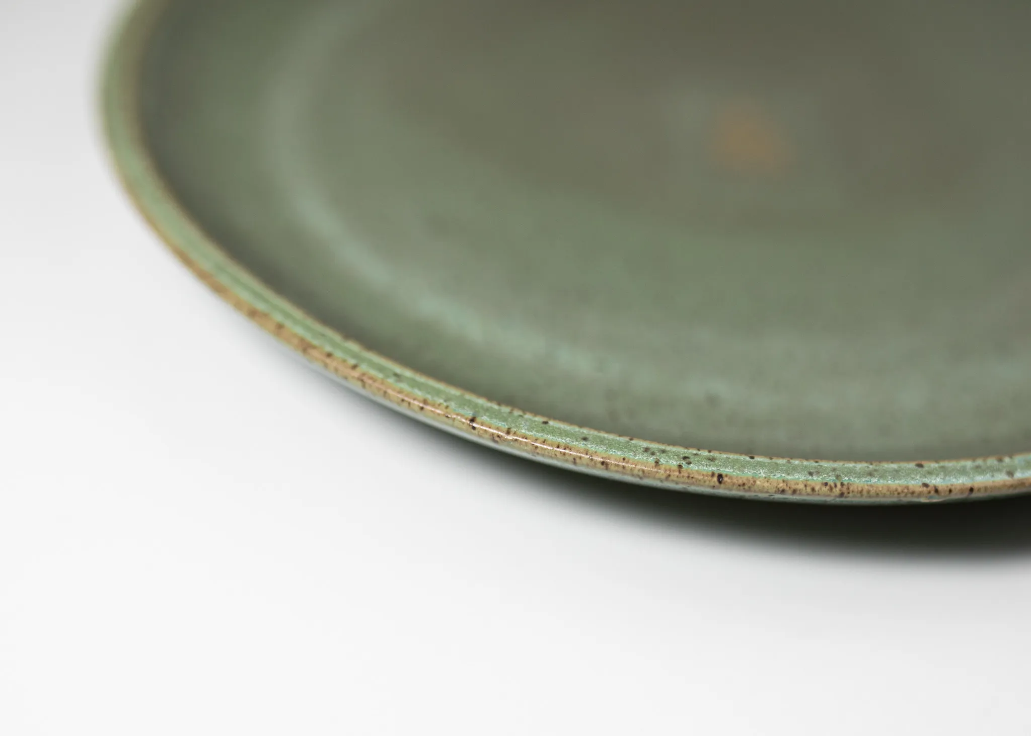 Salad Plate in Tea Green