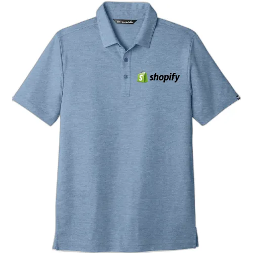 Shopify TravisMathew Oceanside Heather Polo.