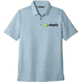 Shopify TravisMathew Oceanside Heather Polo.