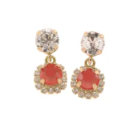 Simona Royal Red Earrings