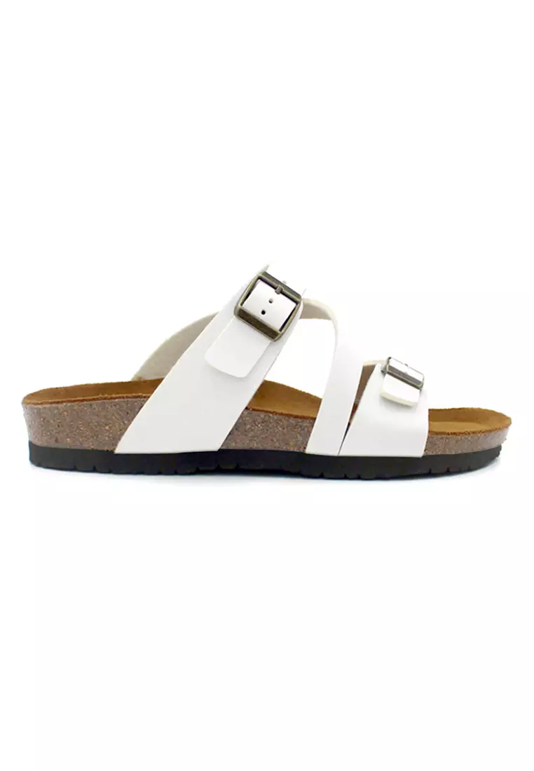 SoleSimple Hamburg - White Sandals & Flip Flops