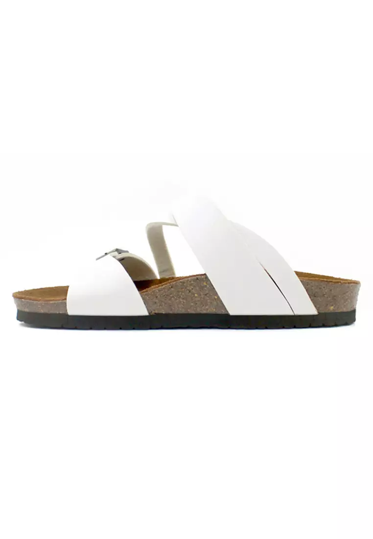 SoleSimple Hamburg - White Sandals & Flip Flops