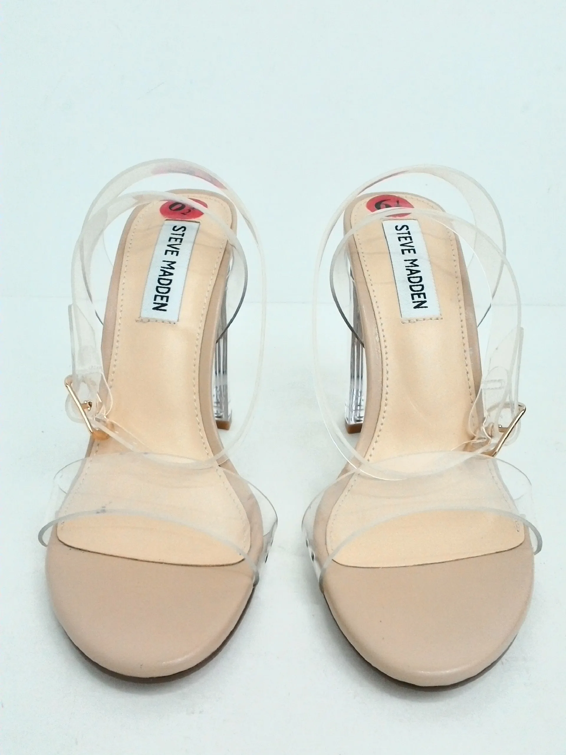 Steve Madden Women's Clear Sandals Size 6.5 M