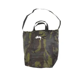 Stussy Stock Nylon Ripstop Tote Bag Camo 134172