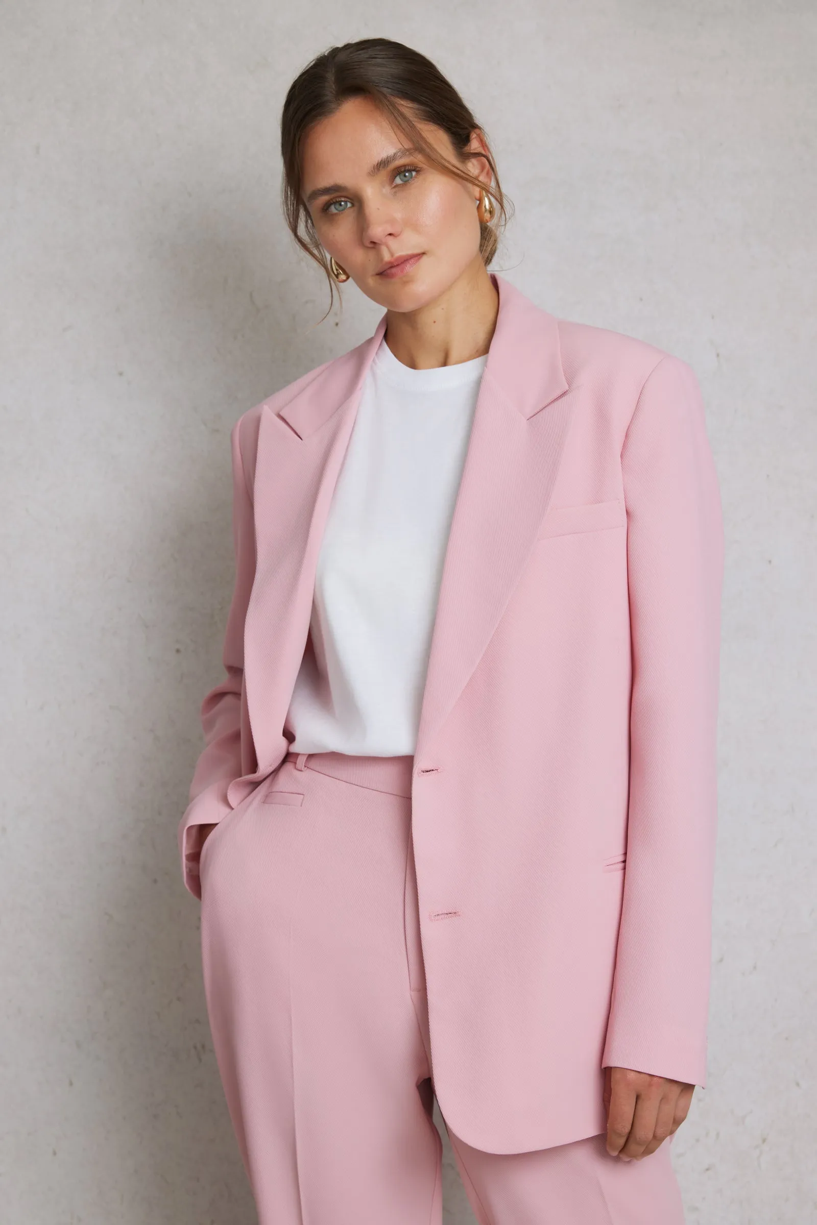 Tailored Jacket Light Pink