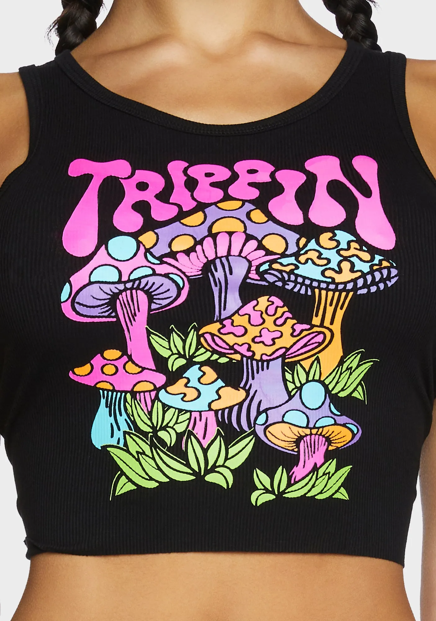 Technicolor Trip Graphic Tank-