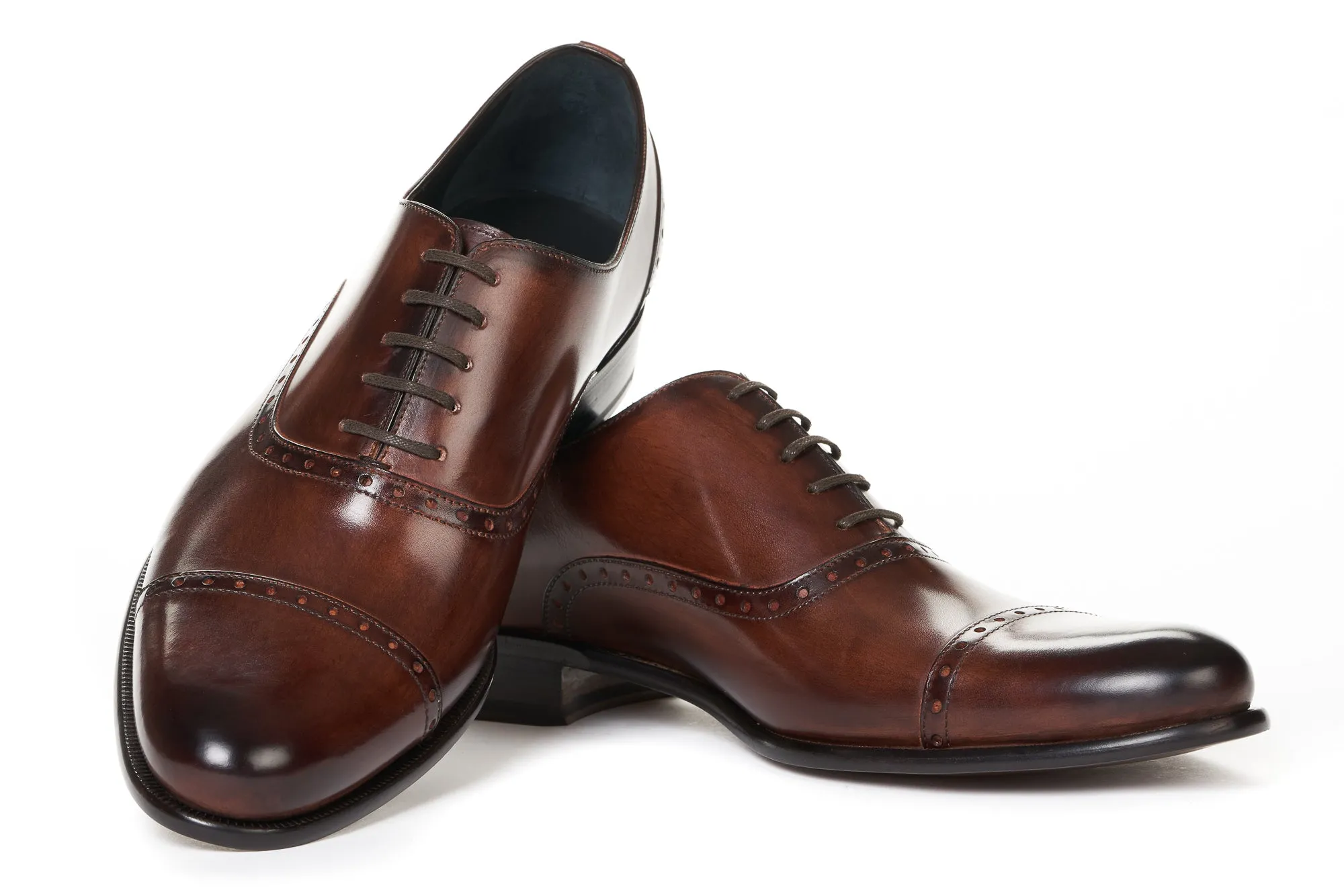 The Brando Semi-Brogue Oxford - Brown