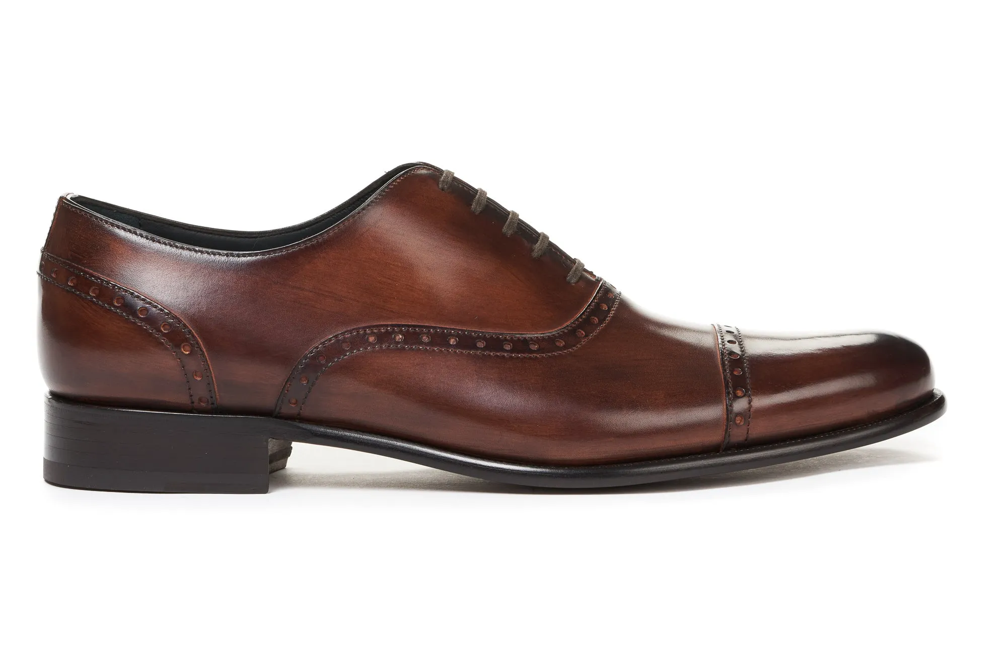 The Brando Semi-Brogue Oxford - Brown