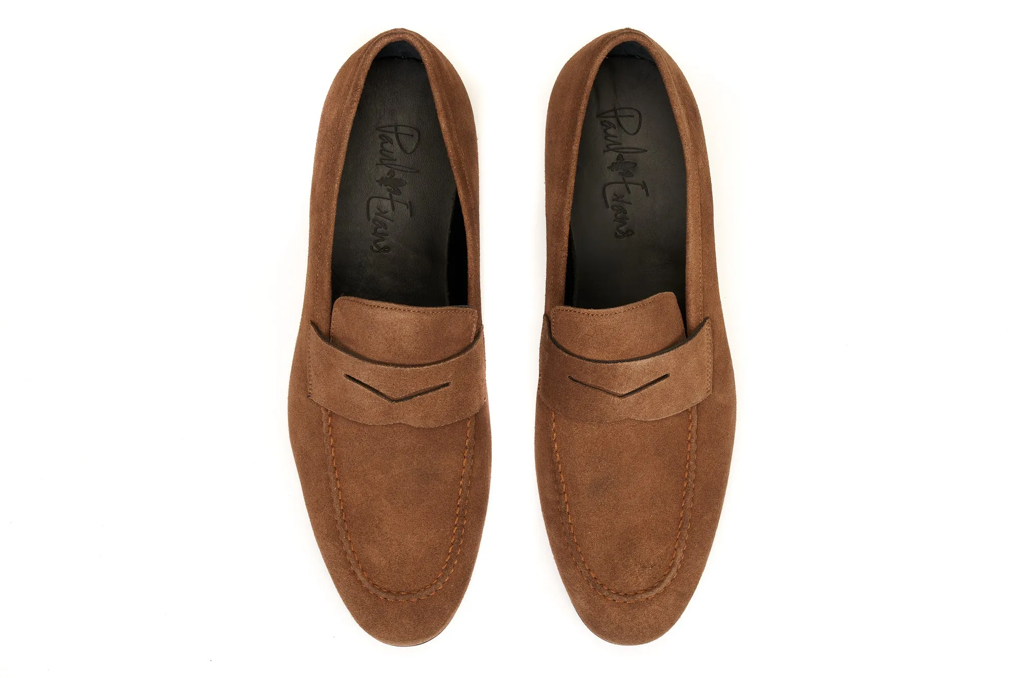 The Edward Penny Loafer - Light Brown Suede