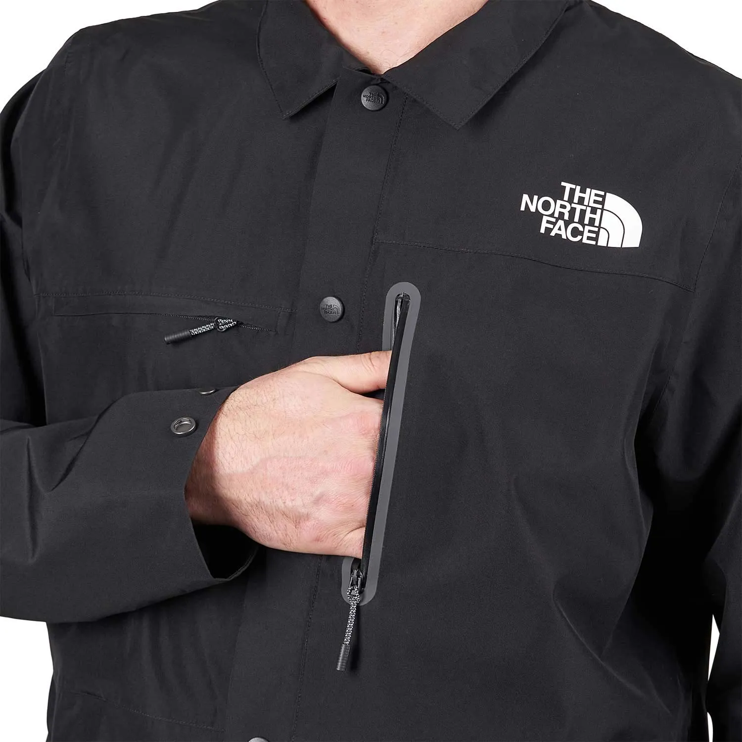 The North Face Amos Tech Overshirt (Black)