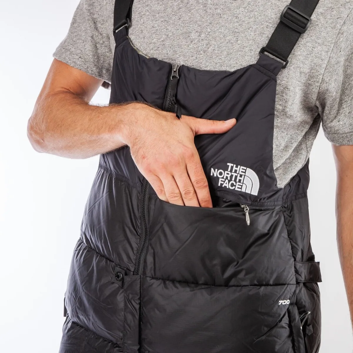 The North Face Nuptse Bib (Black)