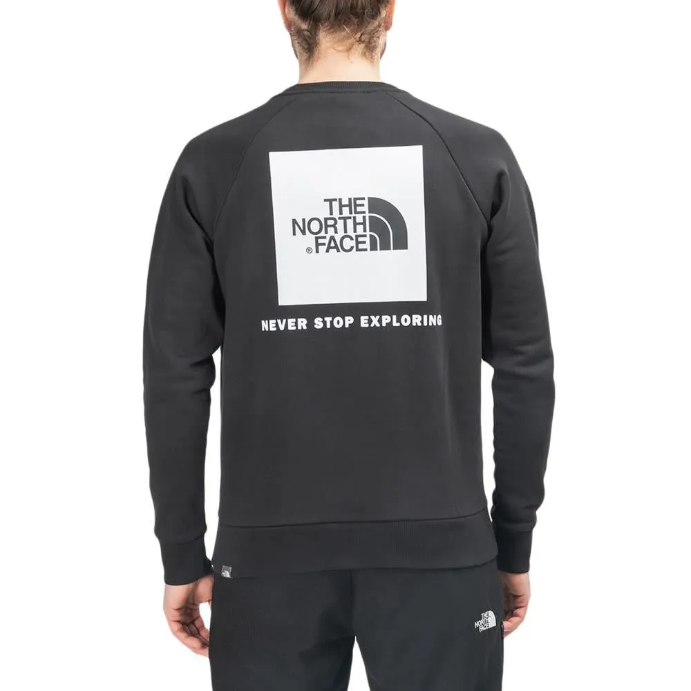 The North Face Raglan Redbox Crewneck (Black)