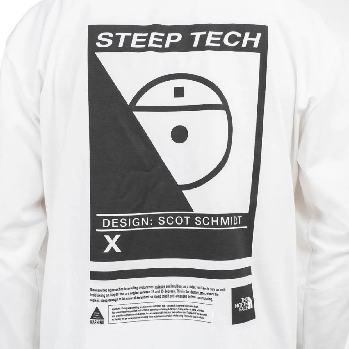 The North Face Steep Tech Longsleeve (White)