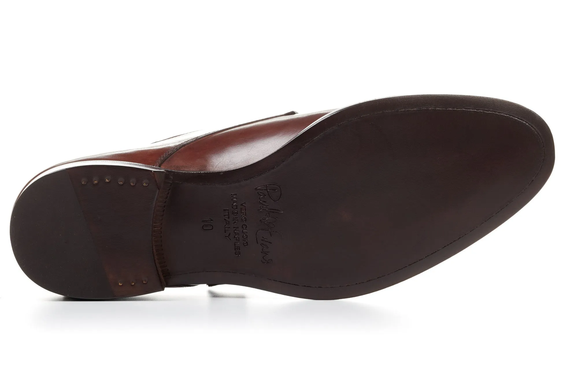 The Olivier Single Monk Strap - Brown